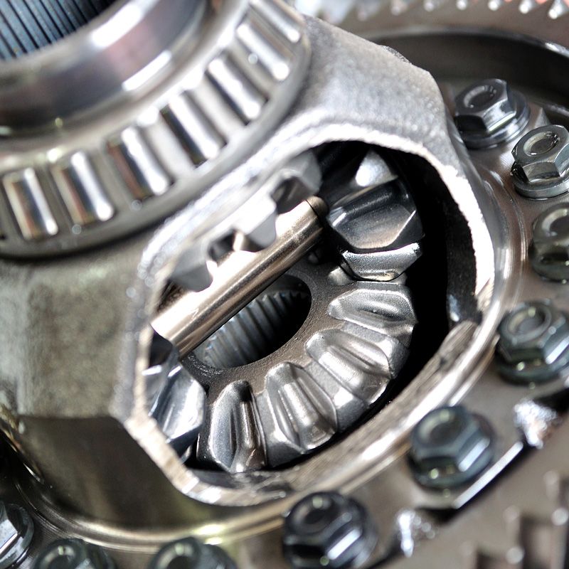 Transmission differential gear close-up with rebuild & auto service details in Fort Lauderdale, FL