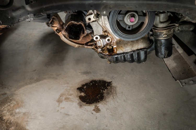 Transmission Fluid Leaking from the Underside of a Vehicle onto the Floor in Fort Lauderdale, FL